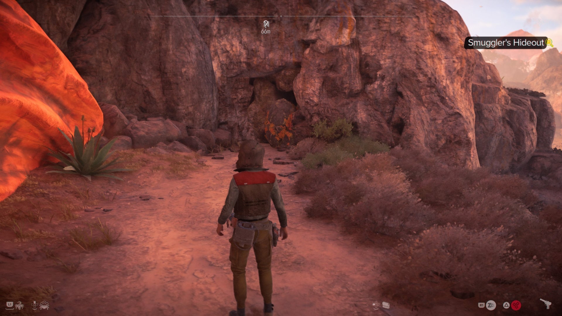 star wars outlaws blocked path to smugglers hideout on toshara