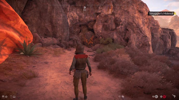 Star Wars Outlaws Blocked Path to Smugglers' Hideout on Toshara