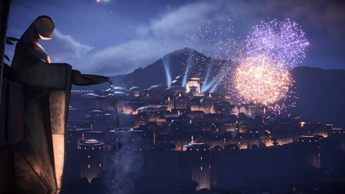 star wars outlaws canto bight overview with fireworks