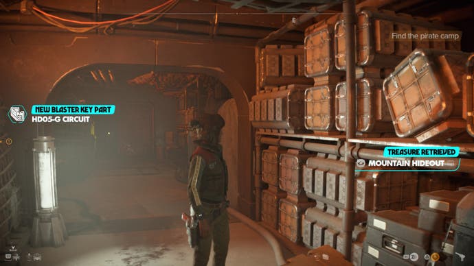 Star Wars Outlaws Recover Key HDO05-G Blaster Circuit Part From Smuggler's Hideout