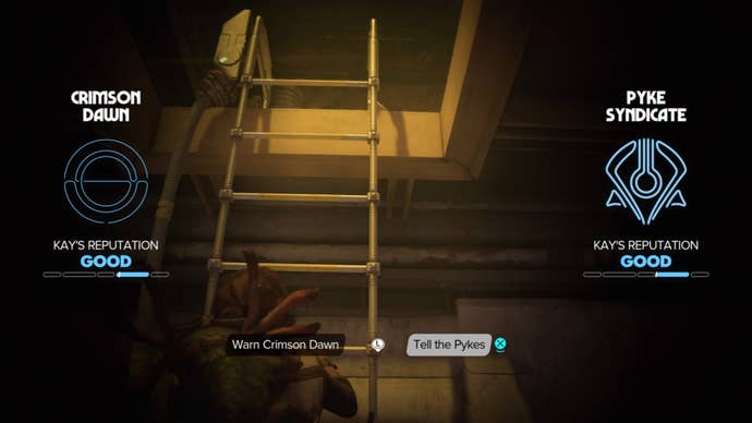 star wars outlaws counterfeit credits choice between pykes and crimson dawn