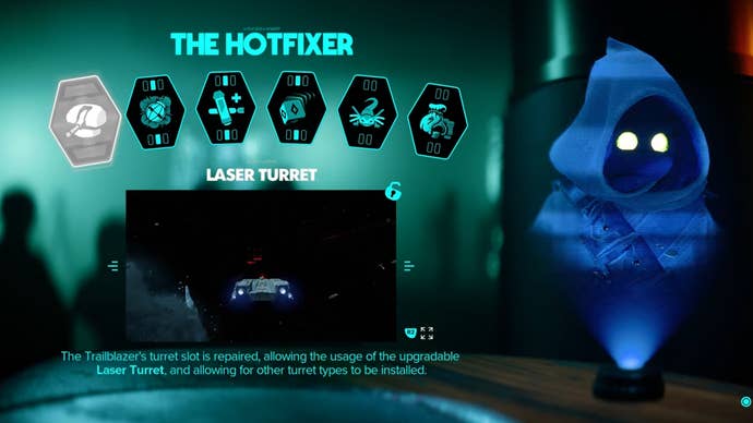 Star Wars Outlaws screenshot of The Hotfixer Expert skills menu.