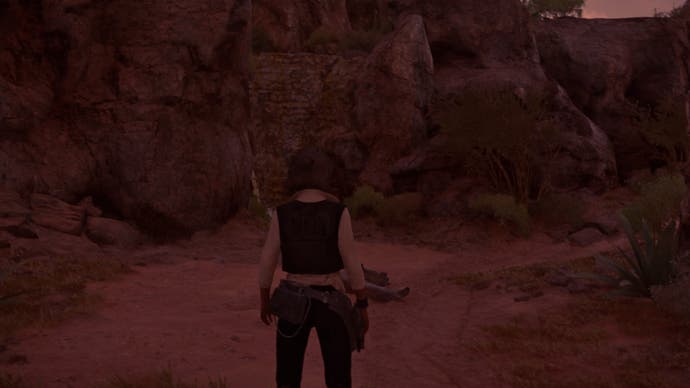 Star Wars Outlaws Fallen Mound Kay facing a climbable wall