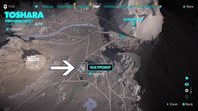 star wars outlaws hidden stash start map location