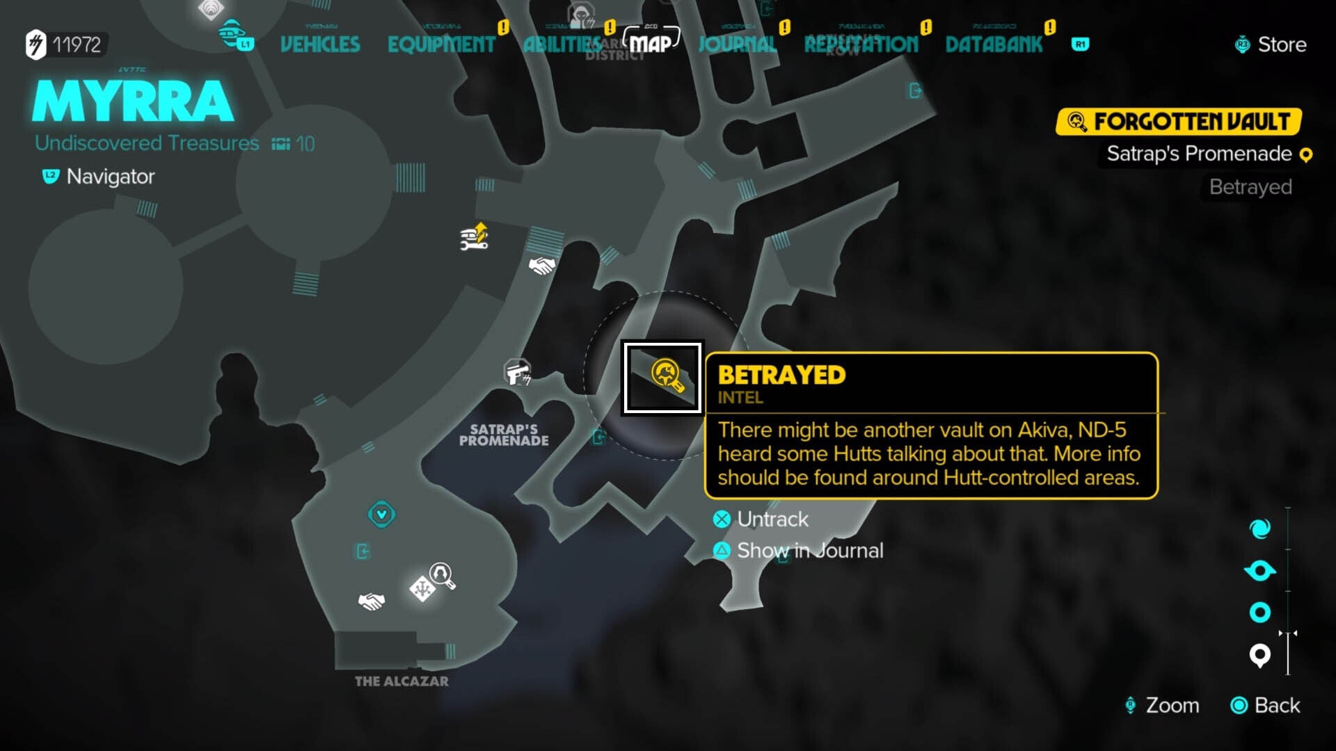 star wars outlaws jet kordo akiva vault two holodisc intel map location