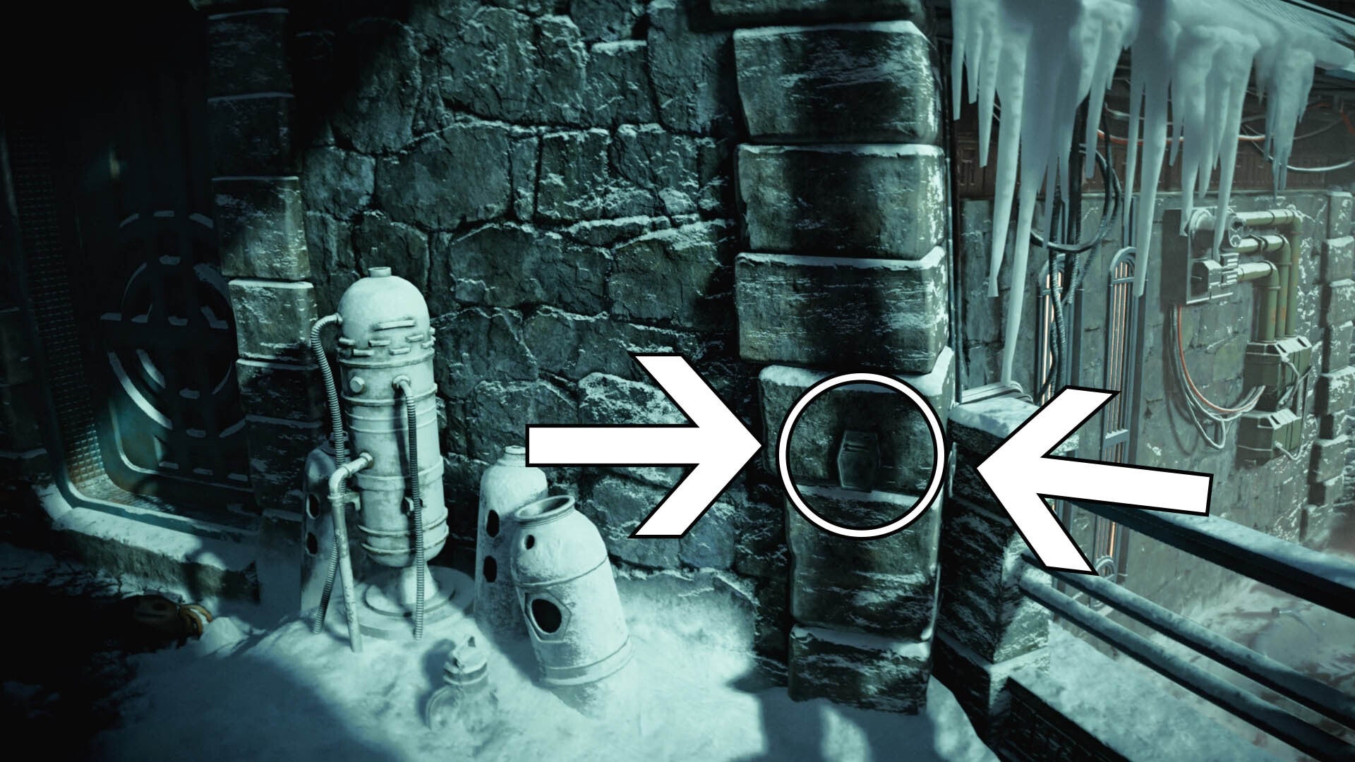 star wars outlaws jet kordo kijimi vault holodisc reader on side of building