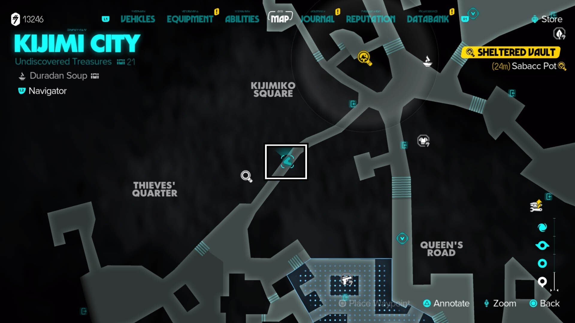 star wars outlaws jet kordo kijimi vault holodisc trail thief duo map location