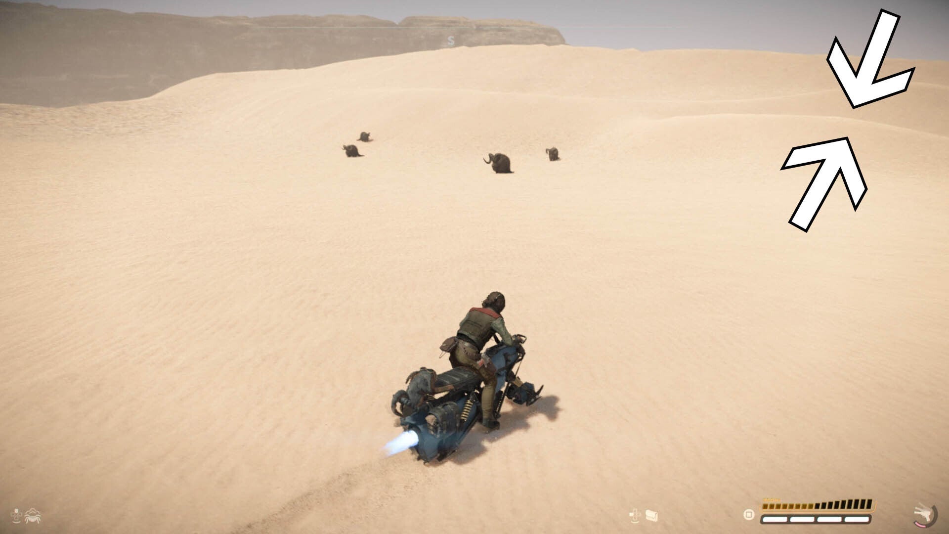 star wars outlaws jet kordo tatooine vault one valut location by bantha herd