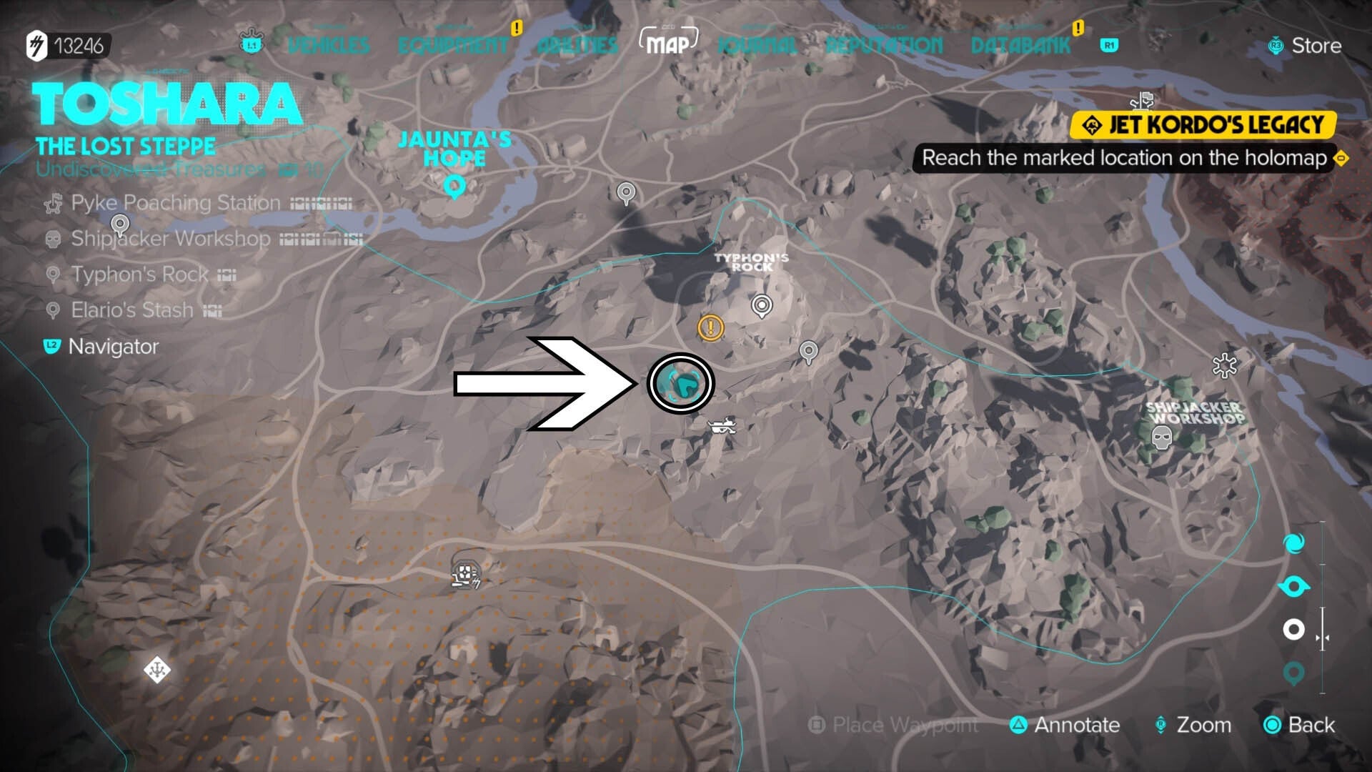 star wars outlaws jet kordo vault toshara map location