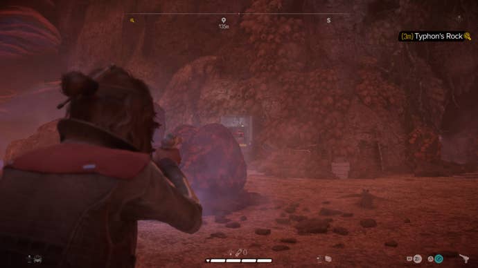 star wars outlaws kay aiming at vent in typhon’s rock