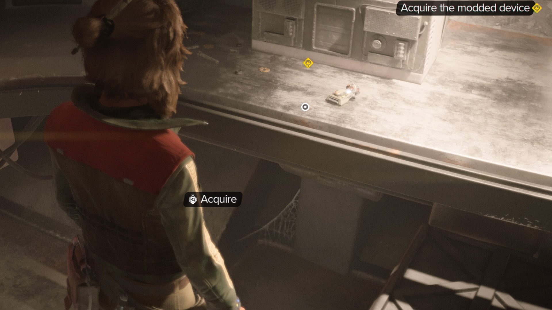 star wars outlaws kay collecting kordo&rsquo;s holotracker