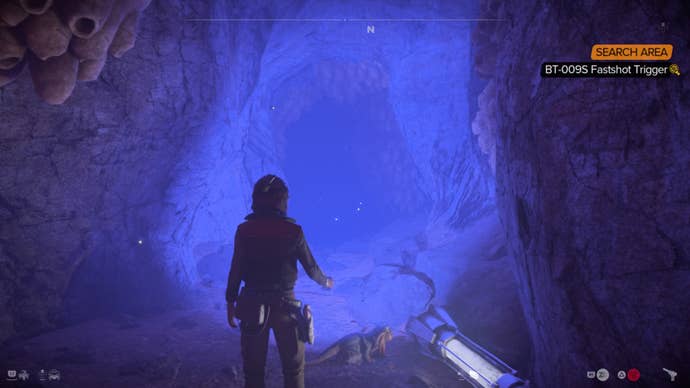 star wars outlaws kay facing final tunnel in typhons rock