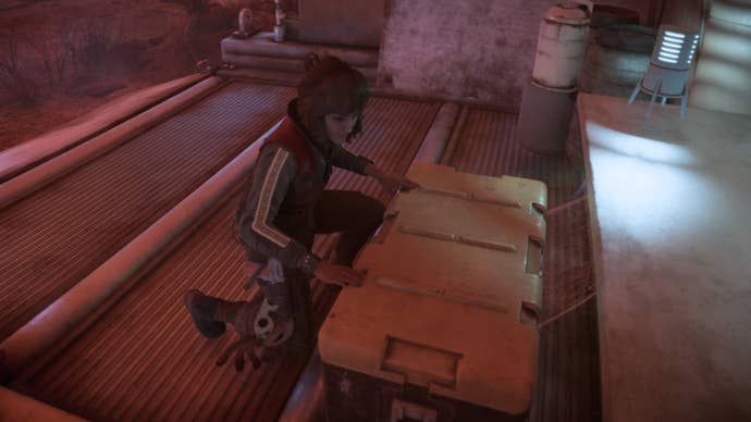 star wars outlaws kay opening charm chest in typhons rock