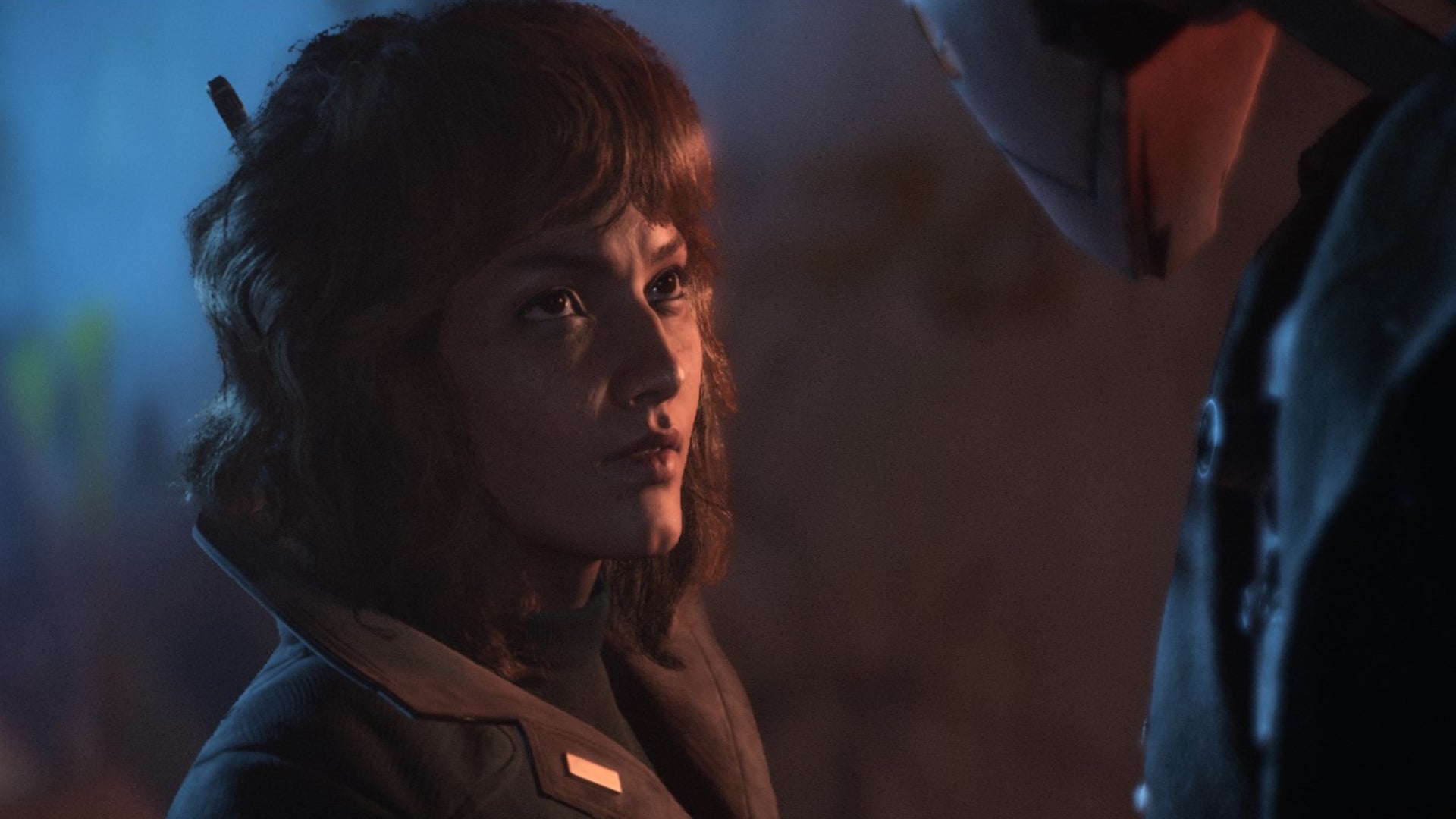 Kay Vess looking a bit narked in Star Wars Outlaws. - 1