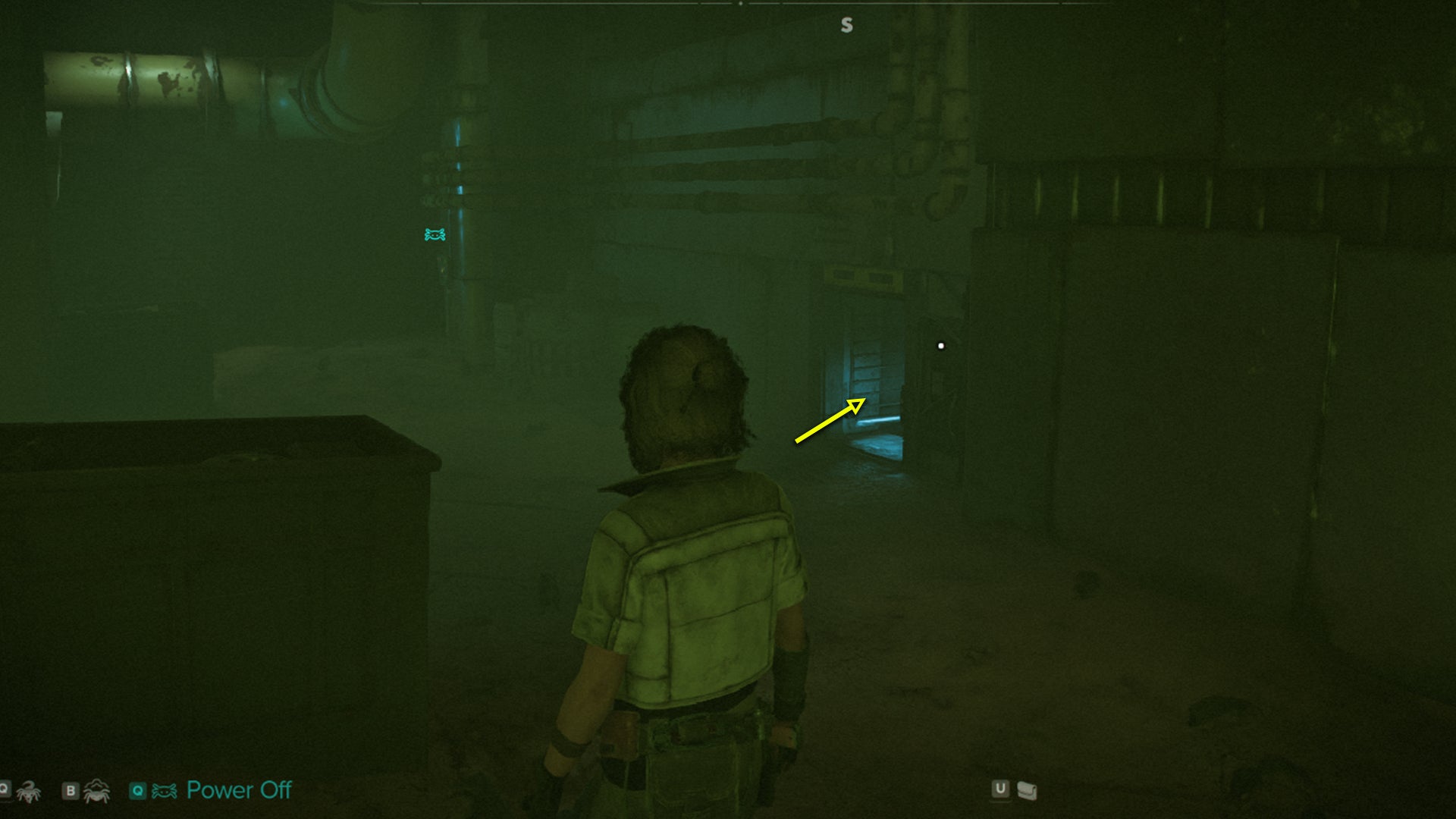 Star Wars Outlaws screenshot of the route to the Pyke vault in Mirogana City.