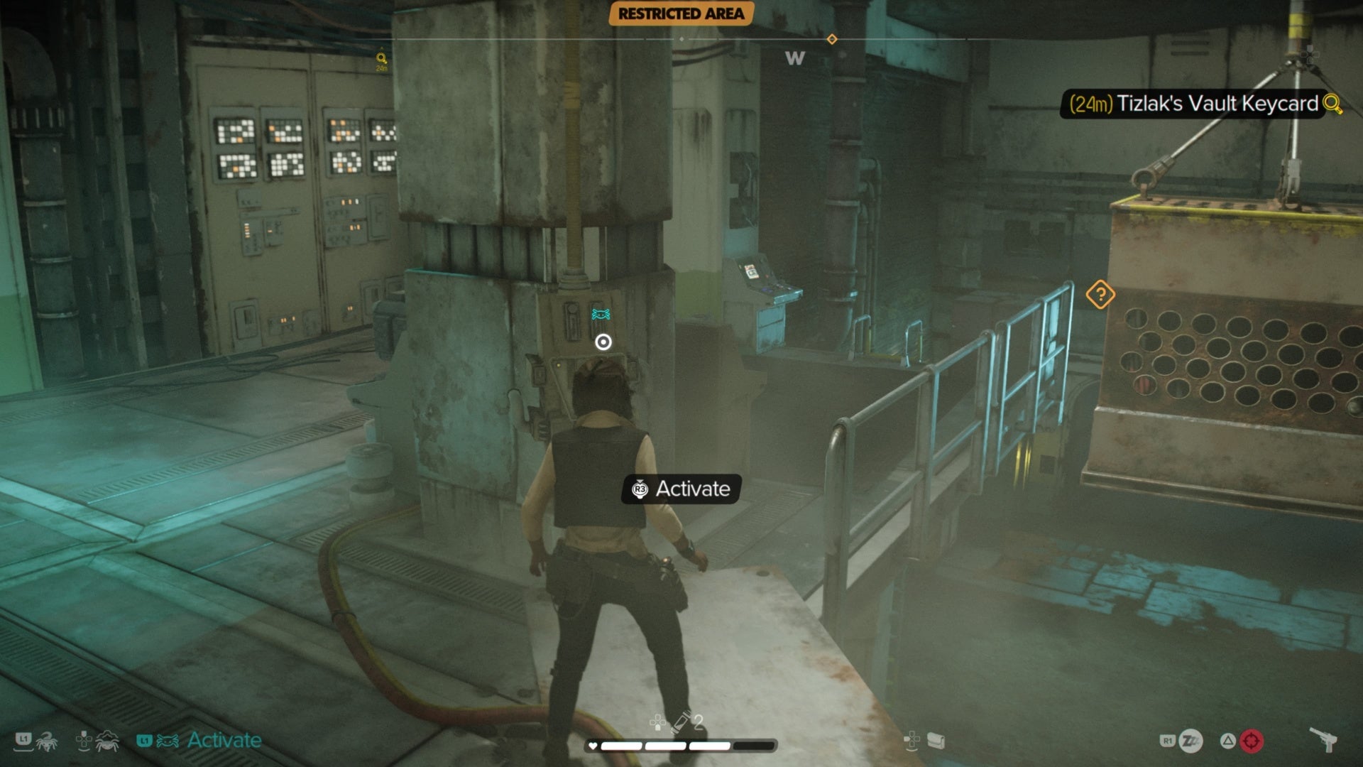 star wars outlaws pyke workshop on toshara activation switch