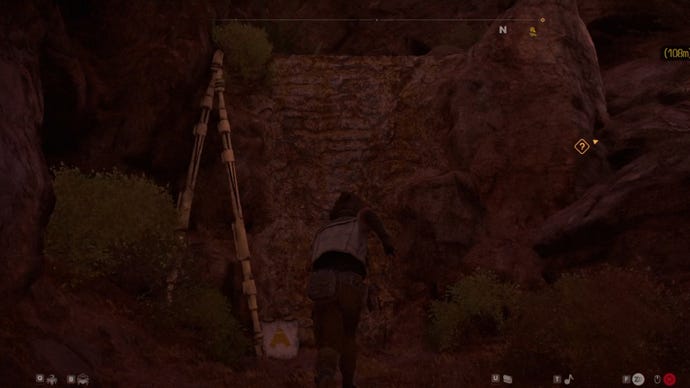 Star Wars Outlaws screenshot of the route Kay needs to take to get the Smoke Bomb Compressor part.