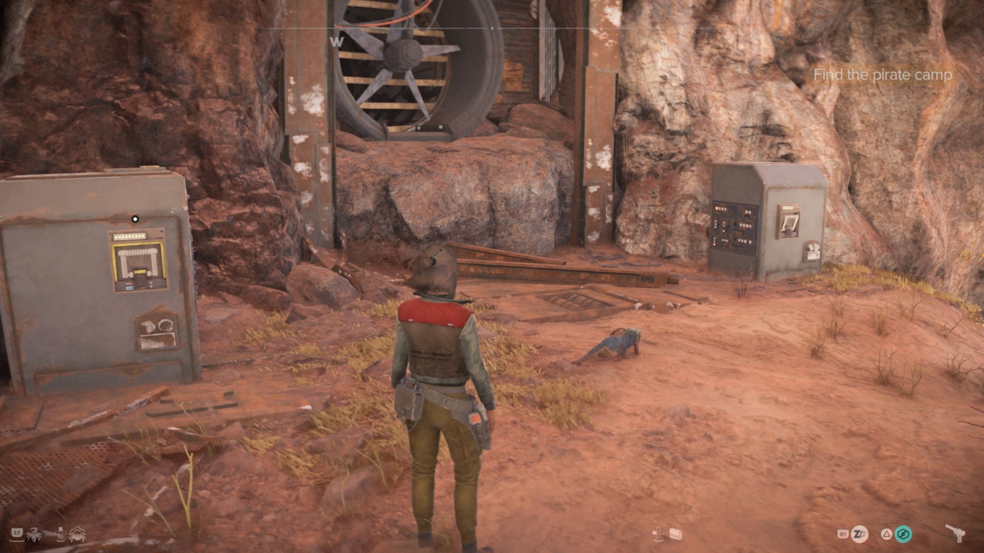 star wars outlaws smugglers hideout third fan with dual levers on toshara