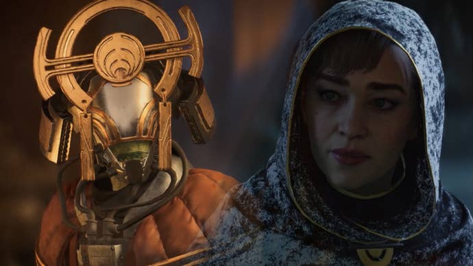 Star Wars Outlaws screenshot of Qi’ra, the leader of the Crimson Dawn syndicate and the Ashiga Queen.
