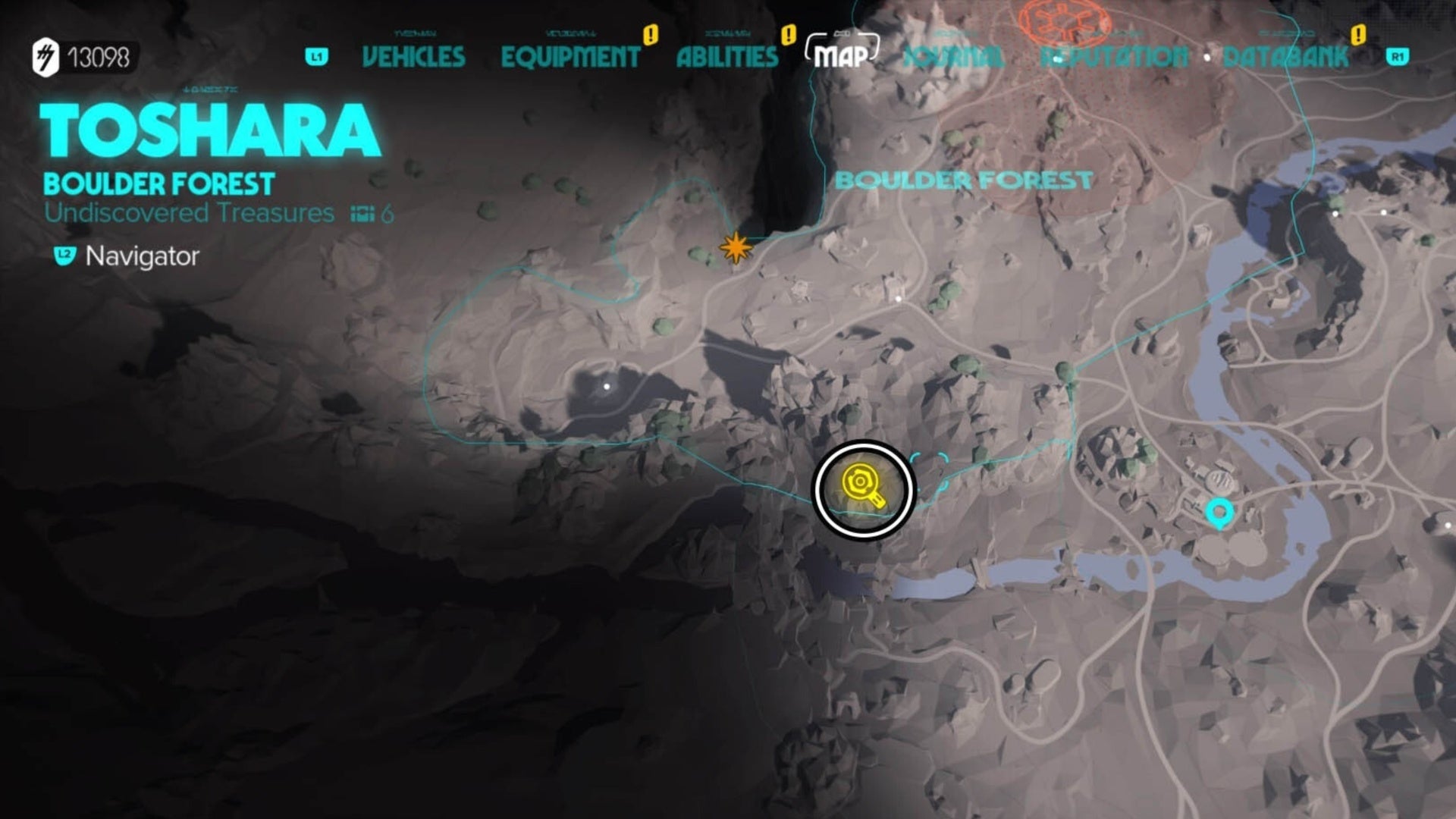 star wars outlaws toshara durafiber fabric intel map location