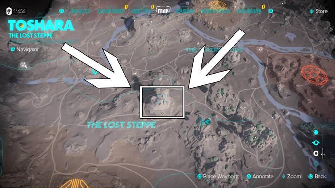 star wars outlaws typhons rock map location on toshara