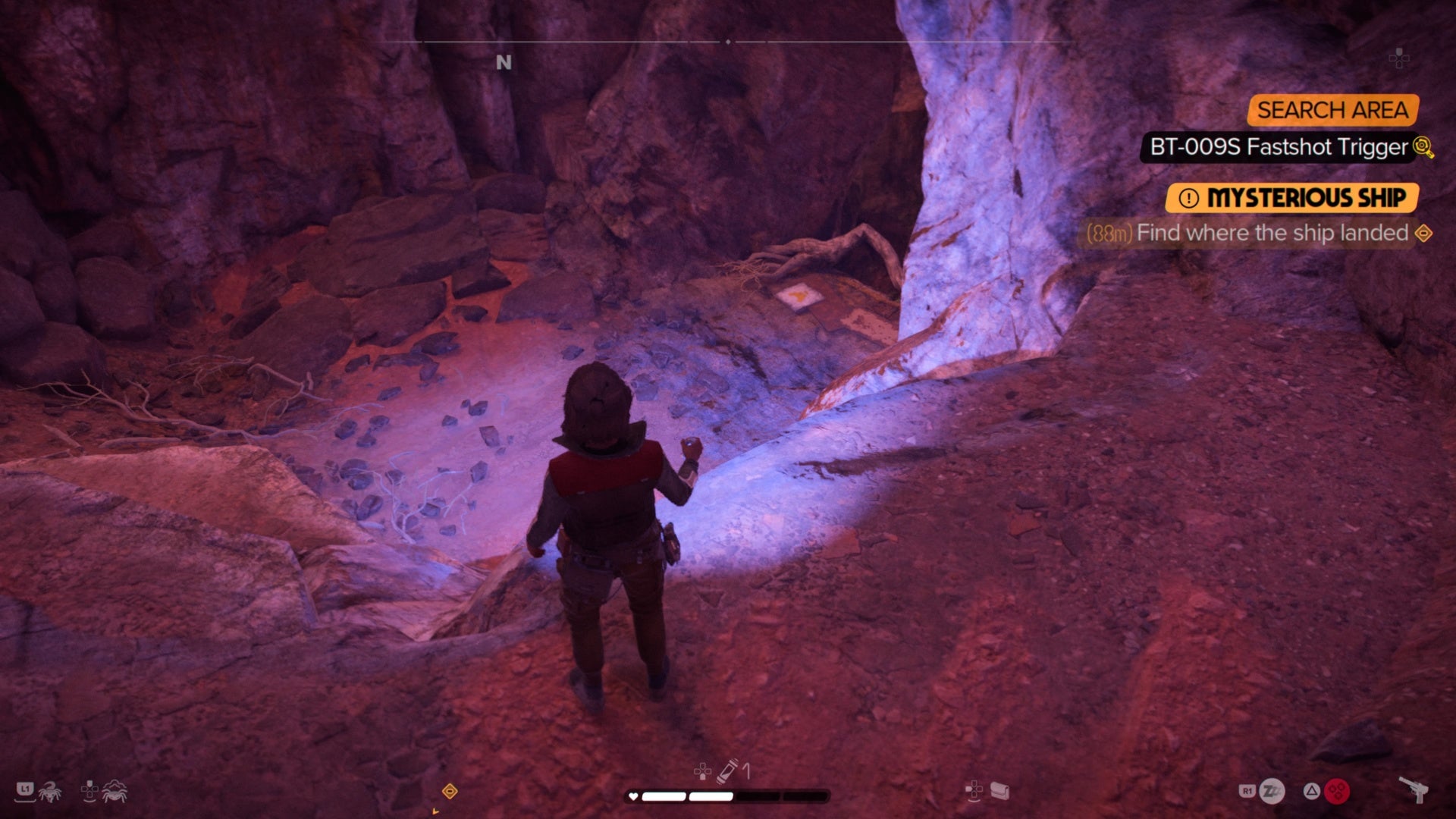 star wars outlaws typhons rock wind tunnel lowered area