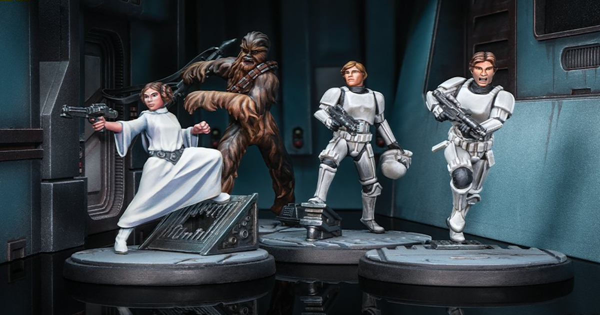Star Wars miniatures game Shatterpoint is adding Luke, Leia and Han from A New Hope