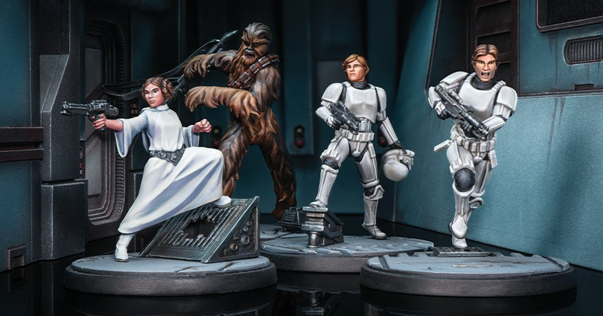 Shatterpoint Star Wars miniatures game Shatterpoint is adding Luke, Leia and Han ...