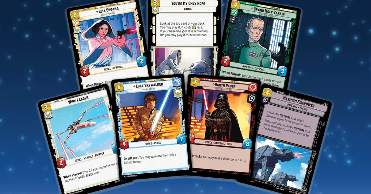 Star Wars: Unlimited will release the core set for its Light vs Dark trading card game in early 2024 | Dicebreaker Star Wars: Unlimited will release the core set for its Light vs Dark trading card game in early 2024 | Dicebreaker