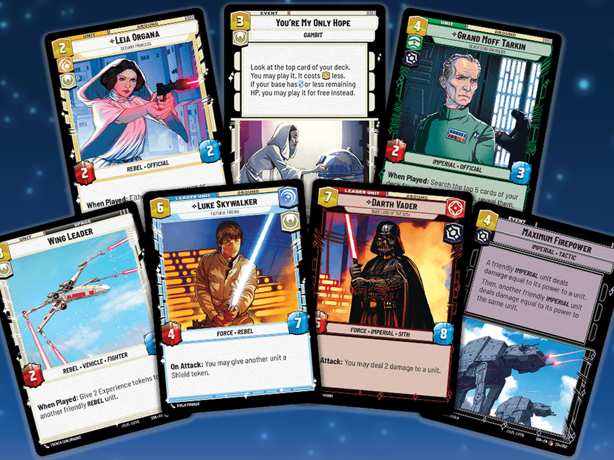 Star Wars: Unlimited will release the core set for its Light vs