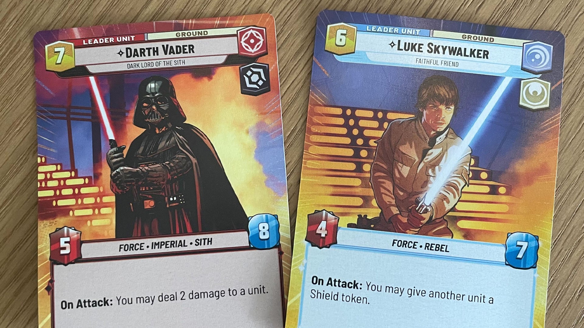 Star Wars Imperial Assault Core orders Set + Luke Skywalker and Darth Vader Addon