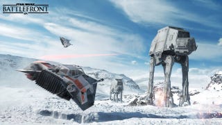 Star Wars Battlefront - you can fly Snowspeeders, Millennium Falcon