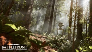 Star Wars Battlefront screenshot shows in-game look at playable AT-ST Walker