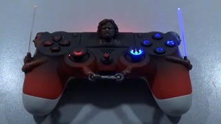 This custom-built Star Wars PS4 controller took 70 hours to make, and yes, that is Luke Skywalker's head sticking out of it