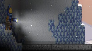 Starbound: new screens show new ice environment, armour colours