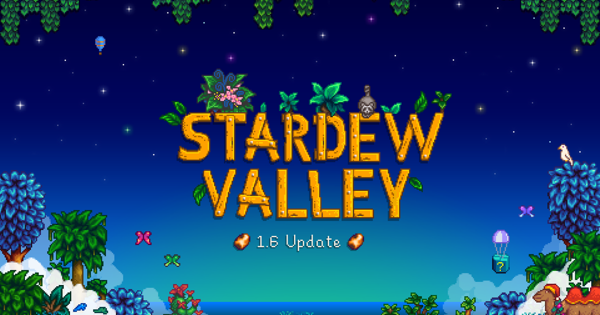 Další patch pro Stardew Valley je tady – tady je to, co je nového