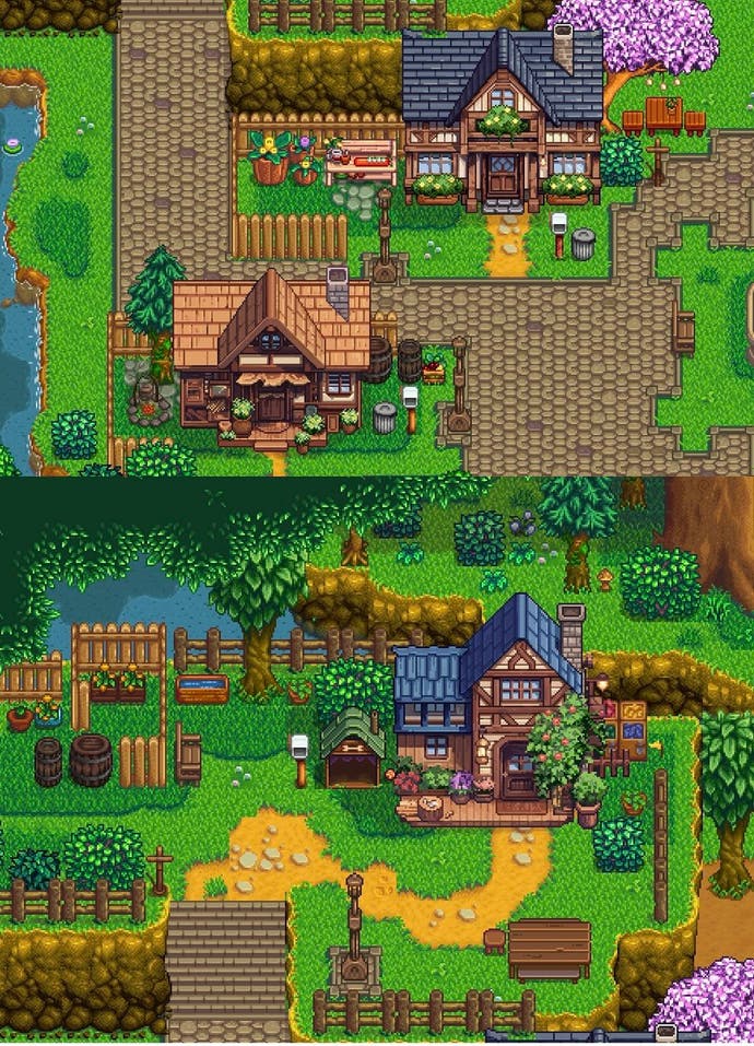 Stardew Valley Baldur's Gate 3 mod artwork