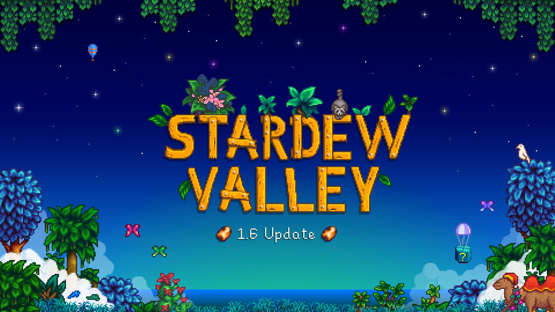 Stardew Valley update 1.6 is live with a treasure trove of content such as new pets, festivals, mystery boxes, and more farm-fresh delights
