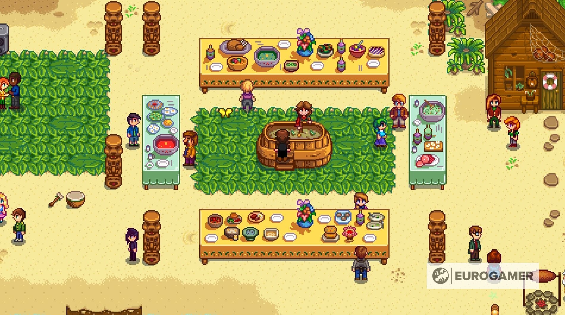 Stardew Valley Luau, including the potluck soup explained