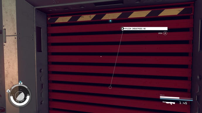 Vent entrance on rooftop of Ruyjin Industries in Starfield.