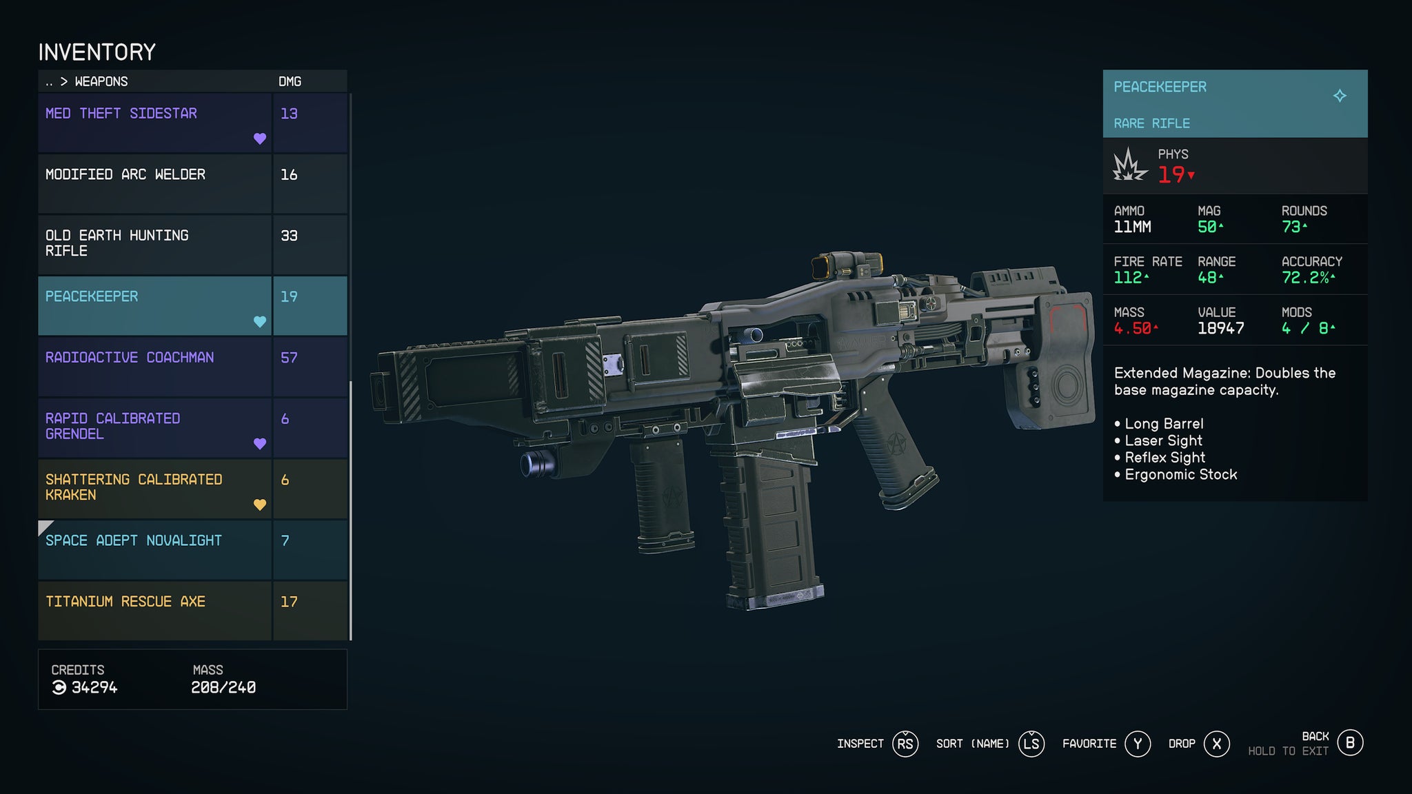 Starfield Em Rifle Best weapons in Starfield and how to find them | Eurogamer.net