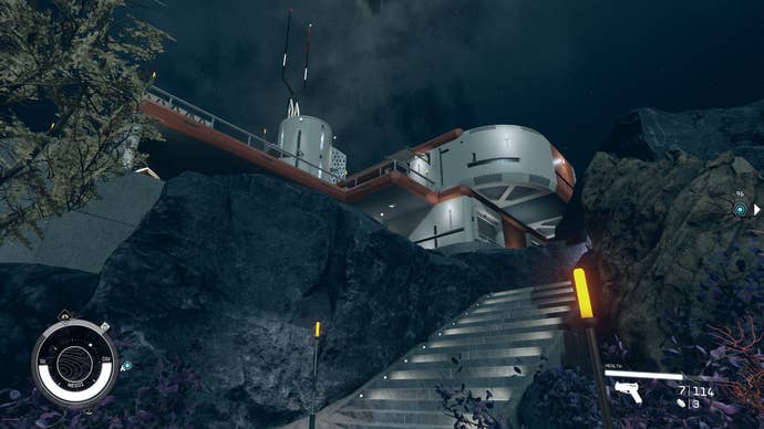 A panoramic view of the Dream Home in Starfield