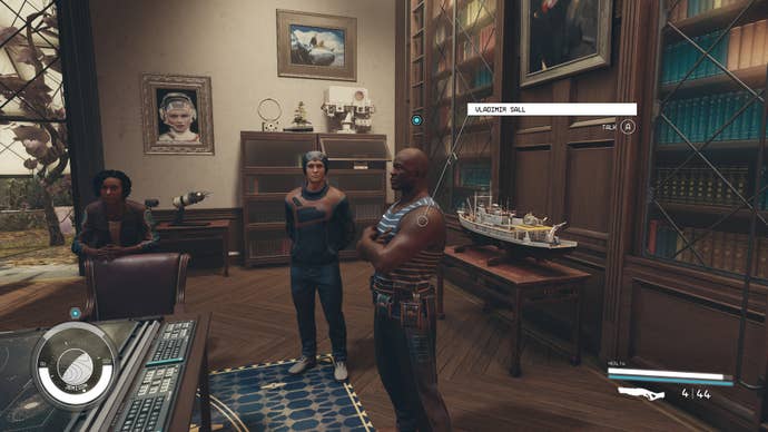 Vladimir Sall is available to talk to to receive more hints on artifacts at The Lodge in Starfield