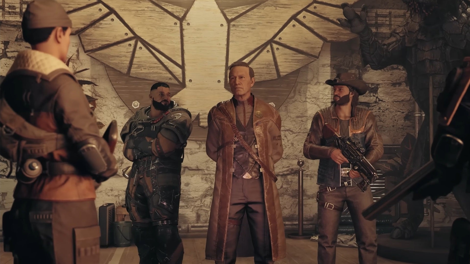 Starfield gameplay trailer screenshot of the Freestar Collective faction. - 4