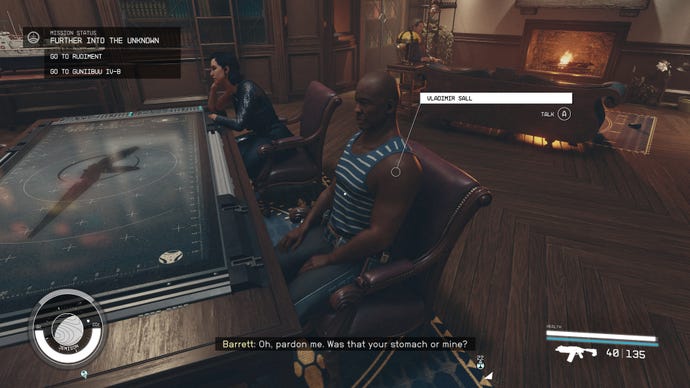 Vladimir Sall at the The Lodge in Starfield.