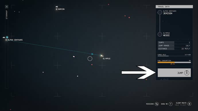 starfield grav jump data panel