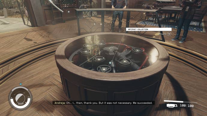 The artifact collection at The Lodge in Starfield.