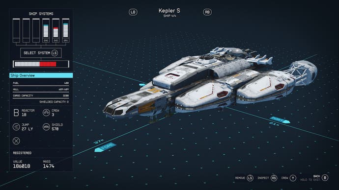 starfield kepler s ship overview and stats