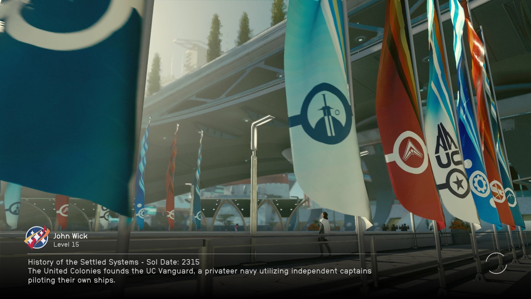 Starfield loading screen - 1