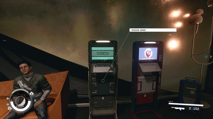 Starfield Mission Board found in New Atlantis